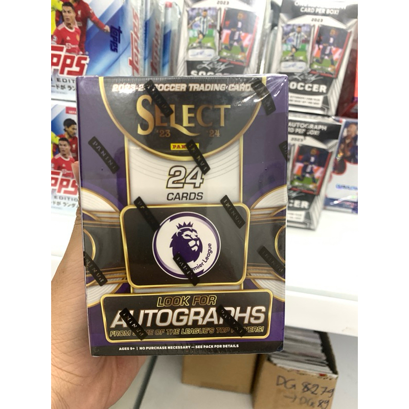 Hộp Thẻ Bóng Đá Panini Select EPL Blaster Box 2023/24