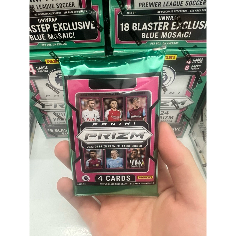 Gói Thẻ Bóng Đá Panini Prizm Epl Pack 2023/24