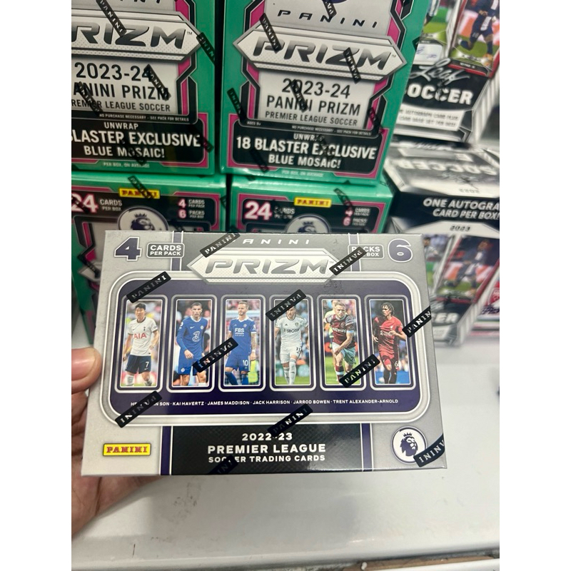 Hộp thẻ bóng đá Panini Prizm EPL Blaster Box 2022/23