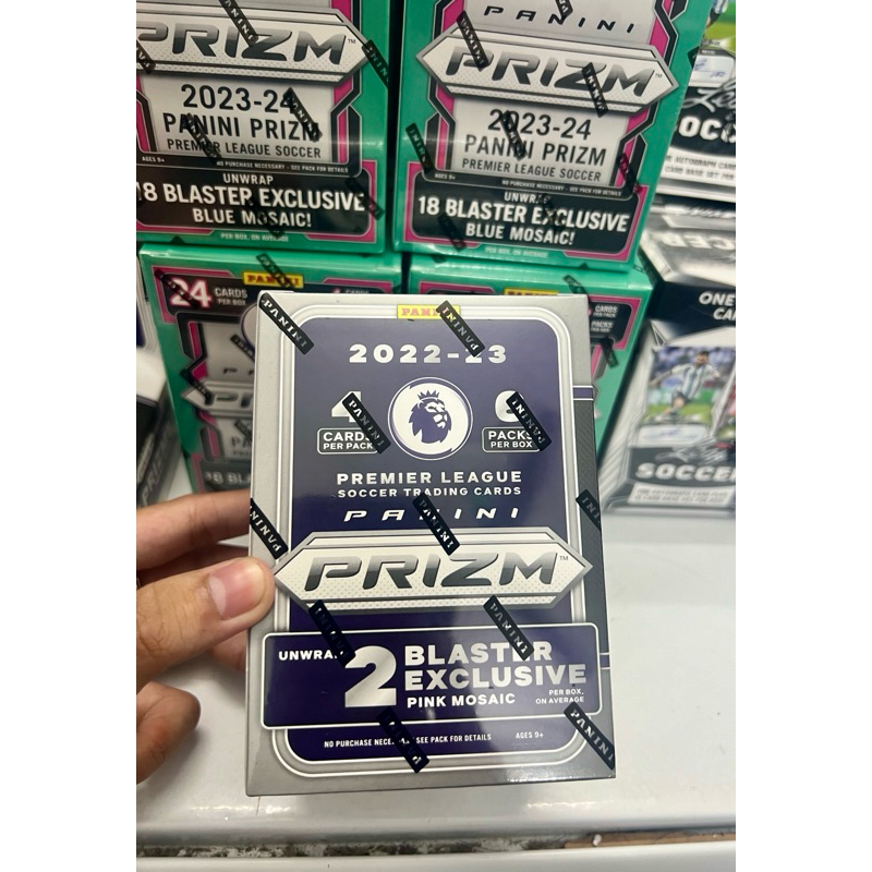 Hộp thẻ bóng đá Panini Prizm EPL Blaster Box 2022/23