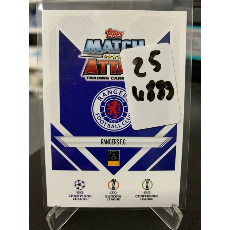 Thẻ Bóng Đá #U889 Giovanni Van Bronckhorst Rangers F.C. Vintage Vibes Legend Topps Match Attax 2024/25