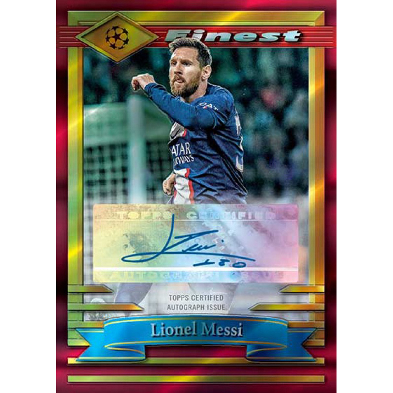 Hộp thẻ bóng đá Topps Finest Flashbacks UCC 2022/23