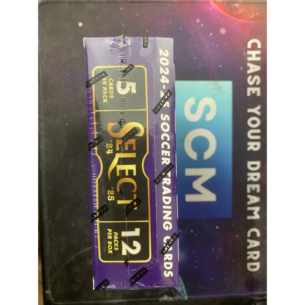 HỘP THẺ BÓNG ĐÁ PANINI SELECT EPL FIND 3 2024/25 HOBBY BOX