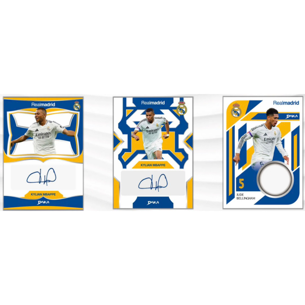Hộp thẻ bóng đá Daka Real Madrid Fan Set Box 2024/25
