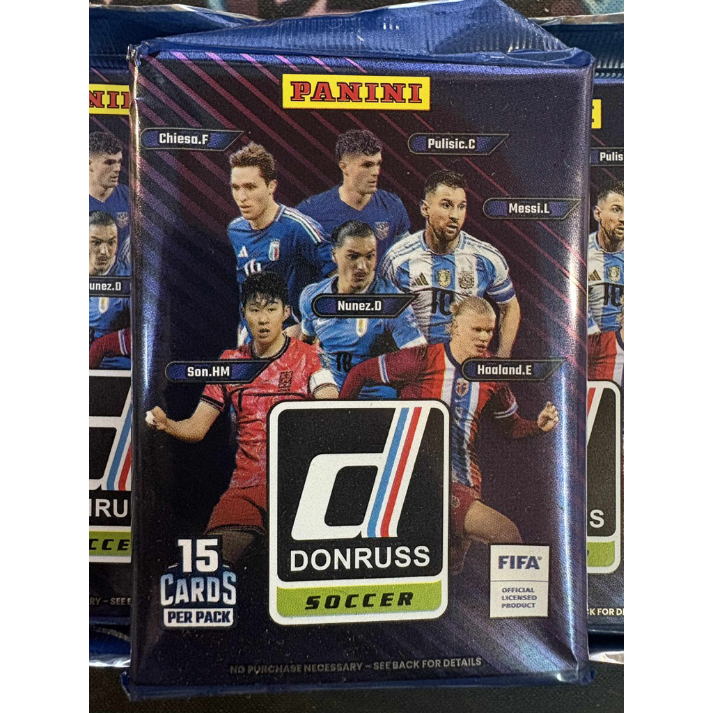 Gói thẻ bóng đá Panini Donruss Soccer 2024/25