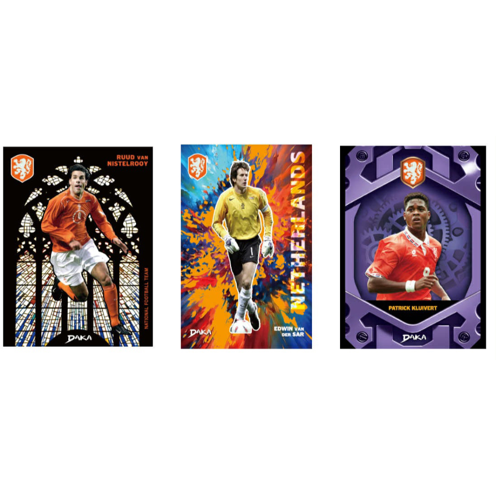 Hộp thẻ bóng đá Daka Hà Lan Netherlands Box 2024/25