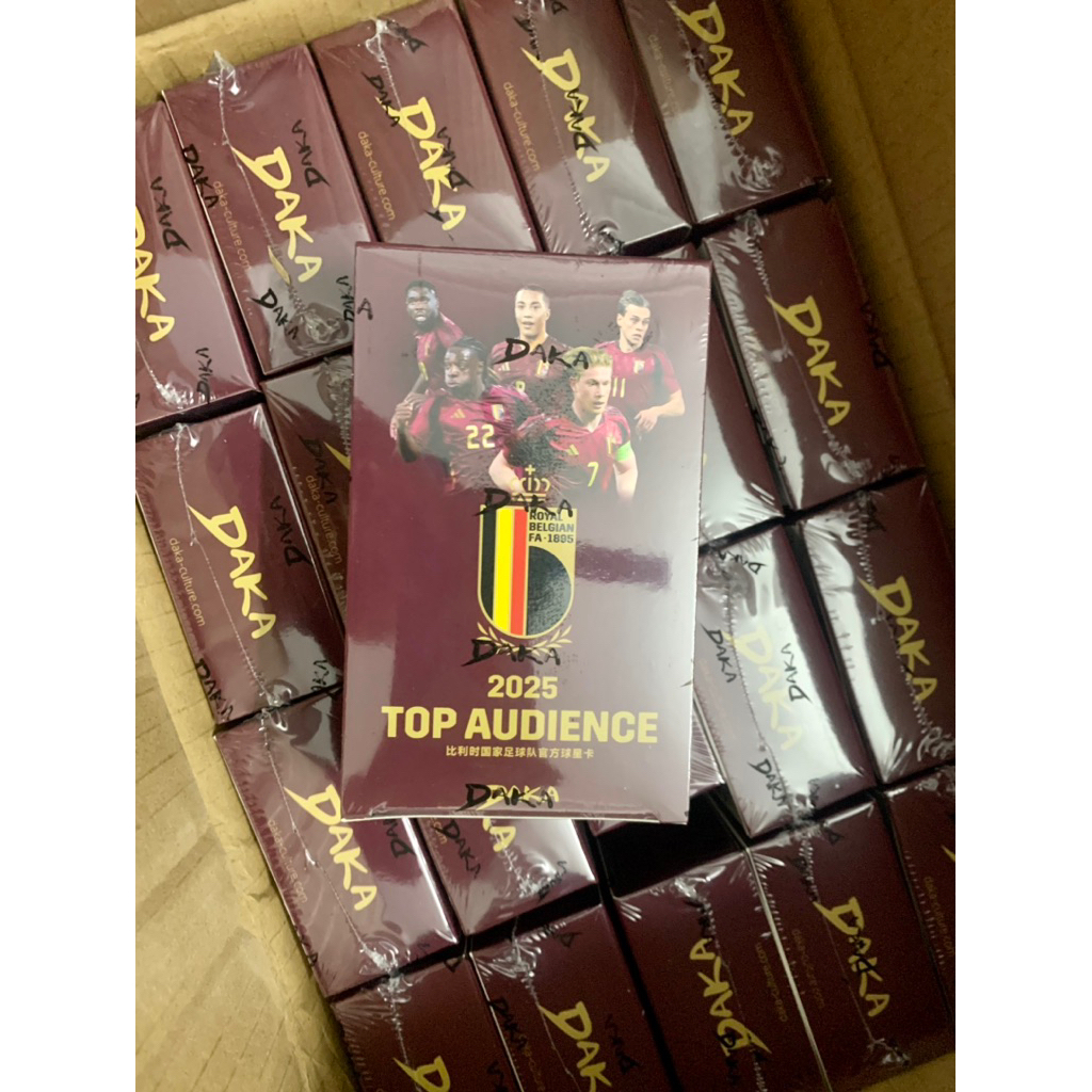 Hộp thẻ bóng đá Daka Bỉ Belgium Box 2024/25