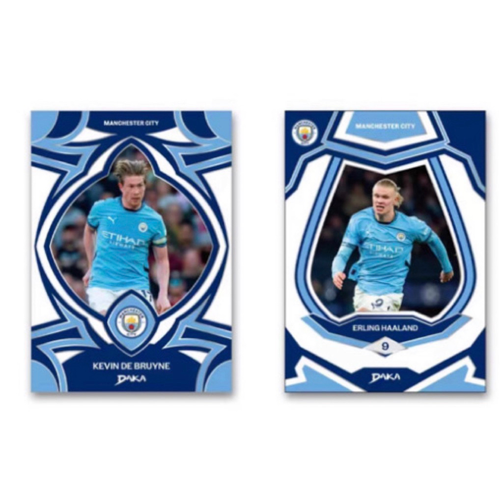 Hộp thẻ bóng đá Daka Manchester City Box 2024/25