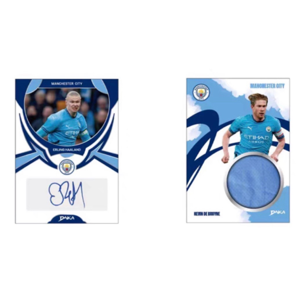 Hộp thẻ bóng đá Daka Manchester City Box 2024/25