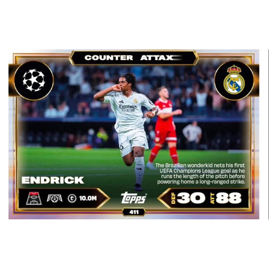 Hộp thẻ bóng đá Topps Match Attax UCL Mini Tin 2025/26