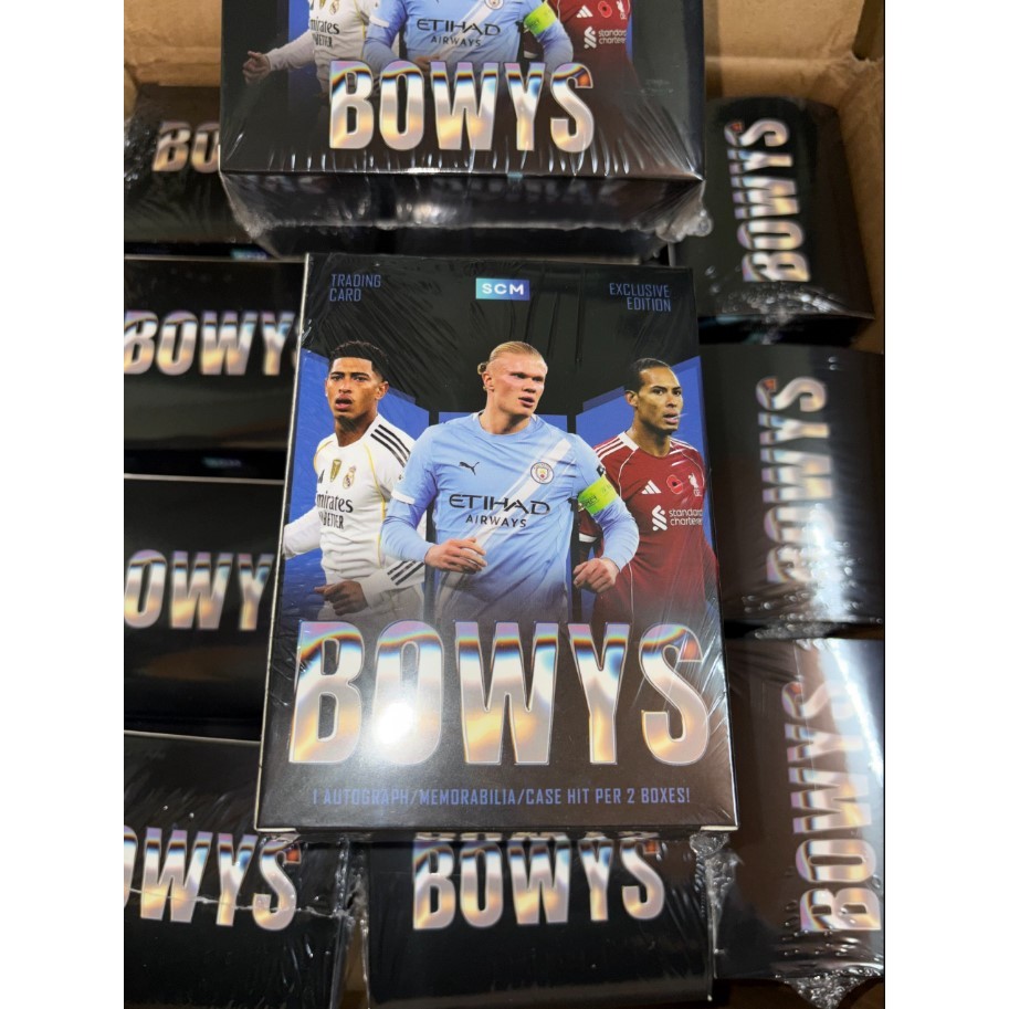 Hộp thẻ bóng đá SCM BOWYS 2025/26 BOX
