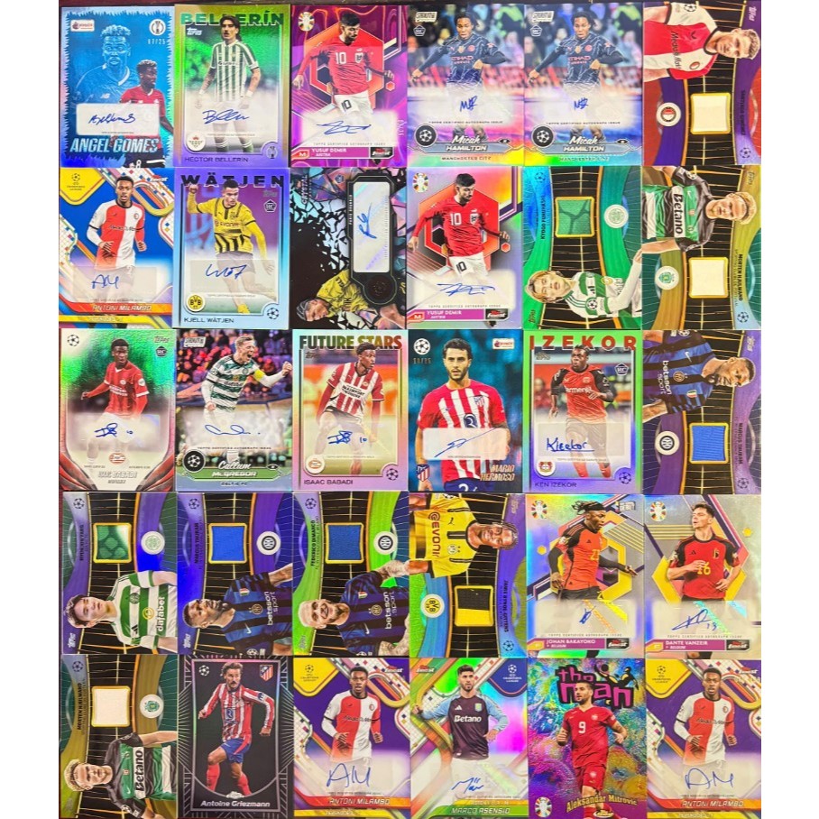 Hộp thẻ bóng đá SCM BOWYS 2025/26 BOX