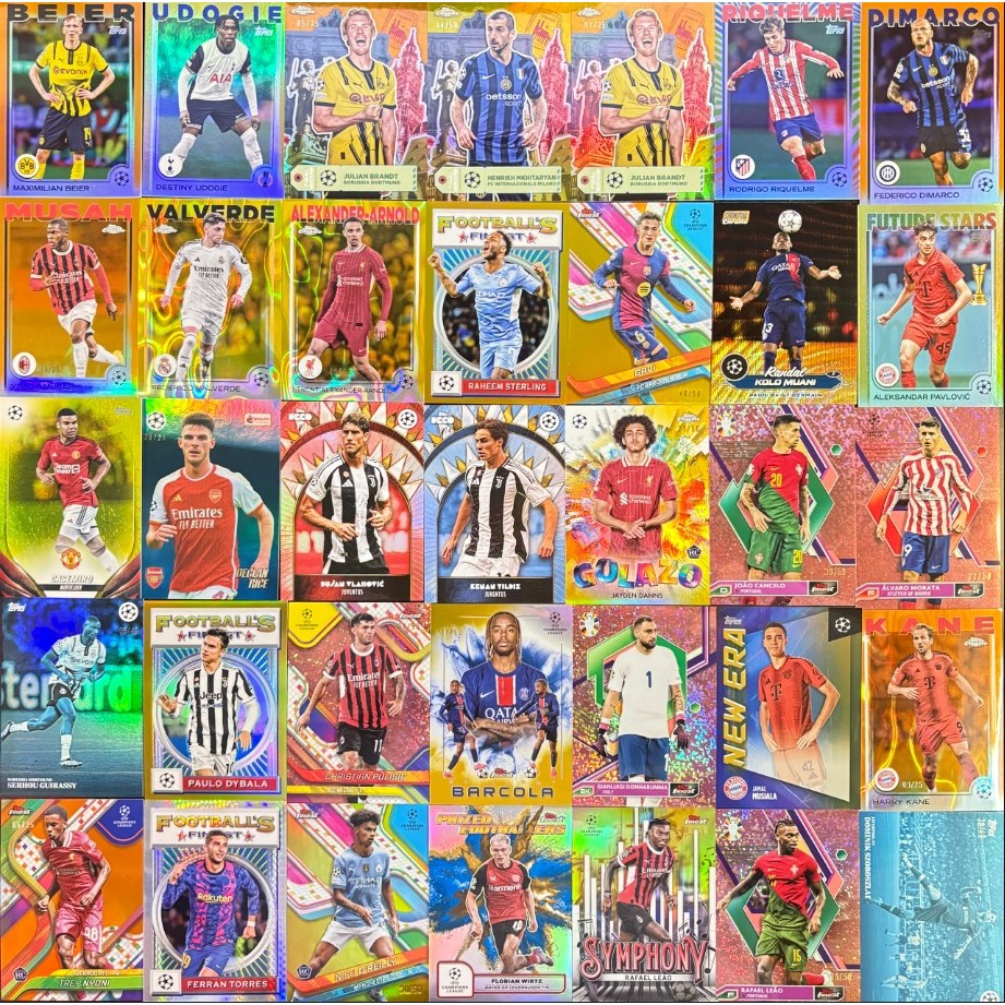 Hộp thẻ bóng đá SCM BOWYS 2025/26 BOX