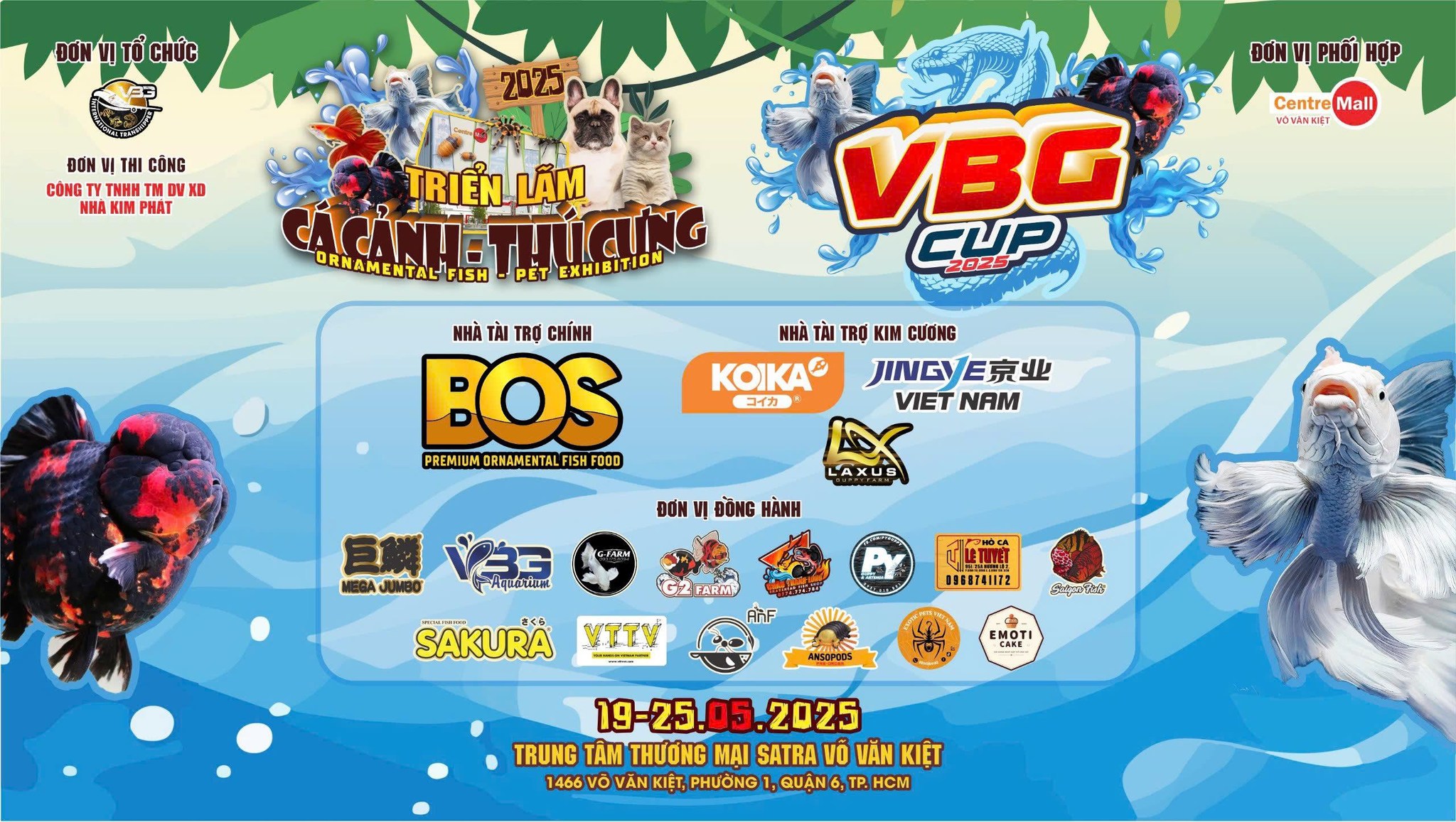 🌟 SIÊU TRIỂN LÃM CÁ CẢNH & THÚ CƯNG HOT NHẤT NĂM 2025 🌟