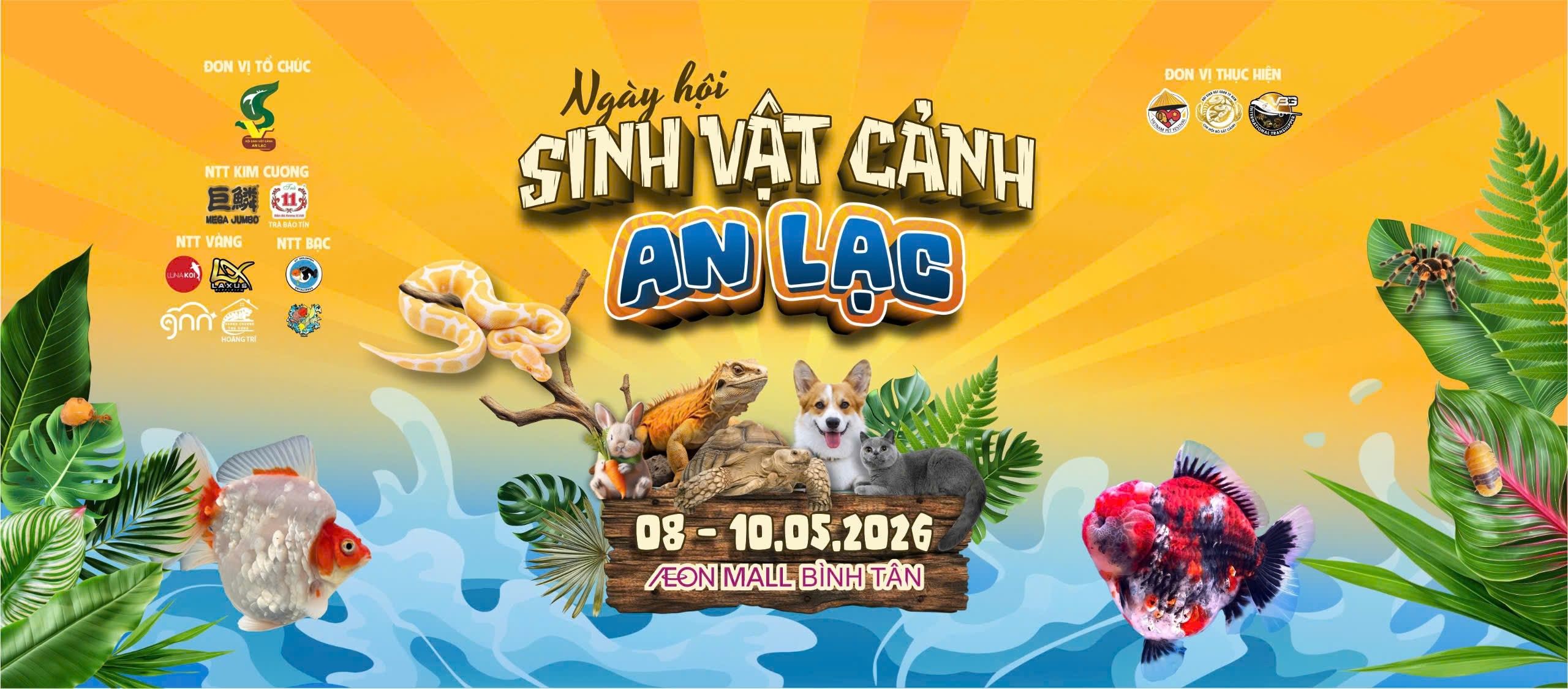 🐠 TUẦN LỄ SINH VẬT CẢNH AN LẠC 2026 – ĐIỂM HẸN KHÔNG THỂ BỎ LỠ CỦA CỘNG ĐỒNG YÊU CÁ CẢNH & THÚ CƯNG 🐾
