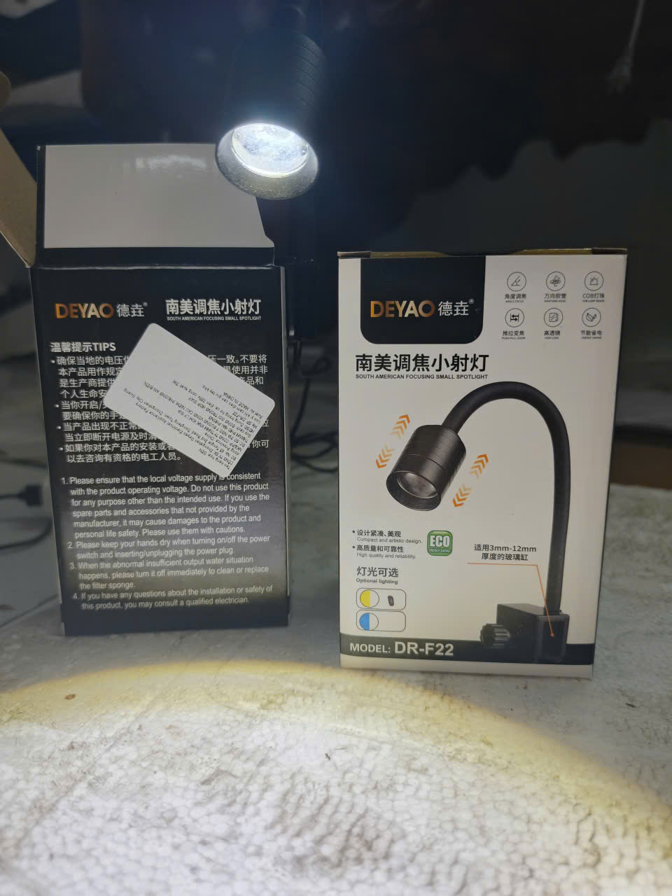 💡 ĐÈN RỌI MINI DR F22 NHIỀU MÀU