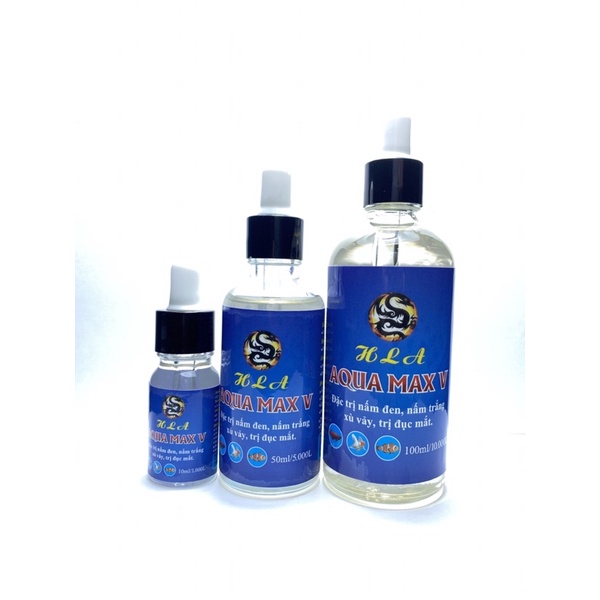 Aqua Max 5 Điều Tr ị Nấm Đen, Nấm Trắng, Xù Vảy, Xuất Huyết Vảy, Đục Mắt