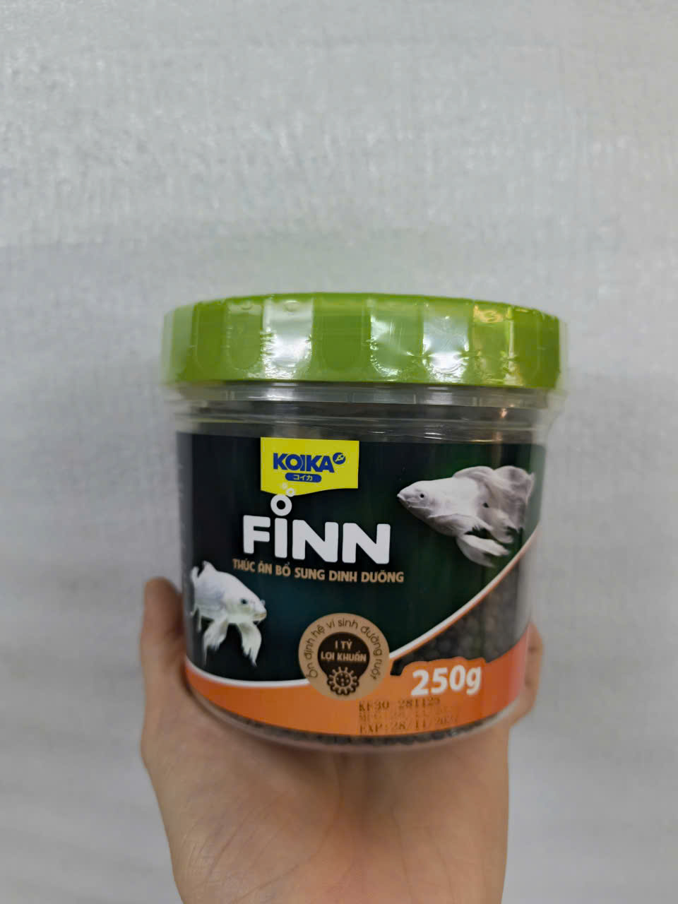 Cám Finn - Thức Ăn Dinh Dưỡng Sinh Học Dành Cho Cá Cảnh