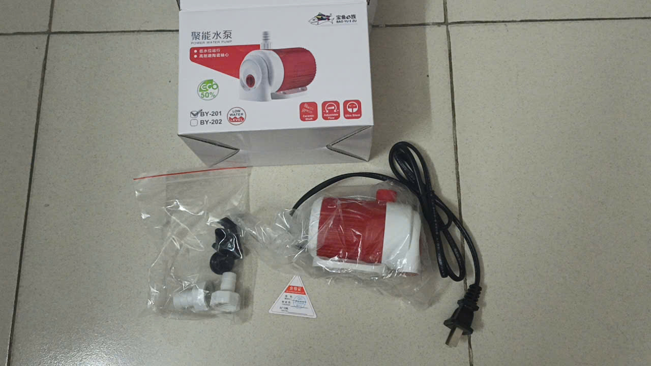 🐠🐠 Chính hãng - Máy Bơm Hút Đáy Baoyu BY201, BY202, BY203, BY204, BY205, BY206, BY207, bơm hồ cá, bơm hút đáy🐠🐠