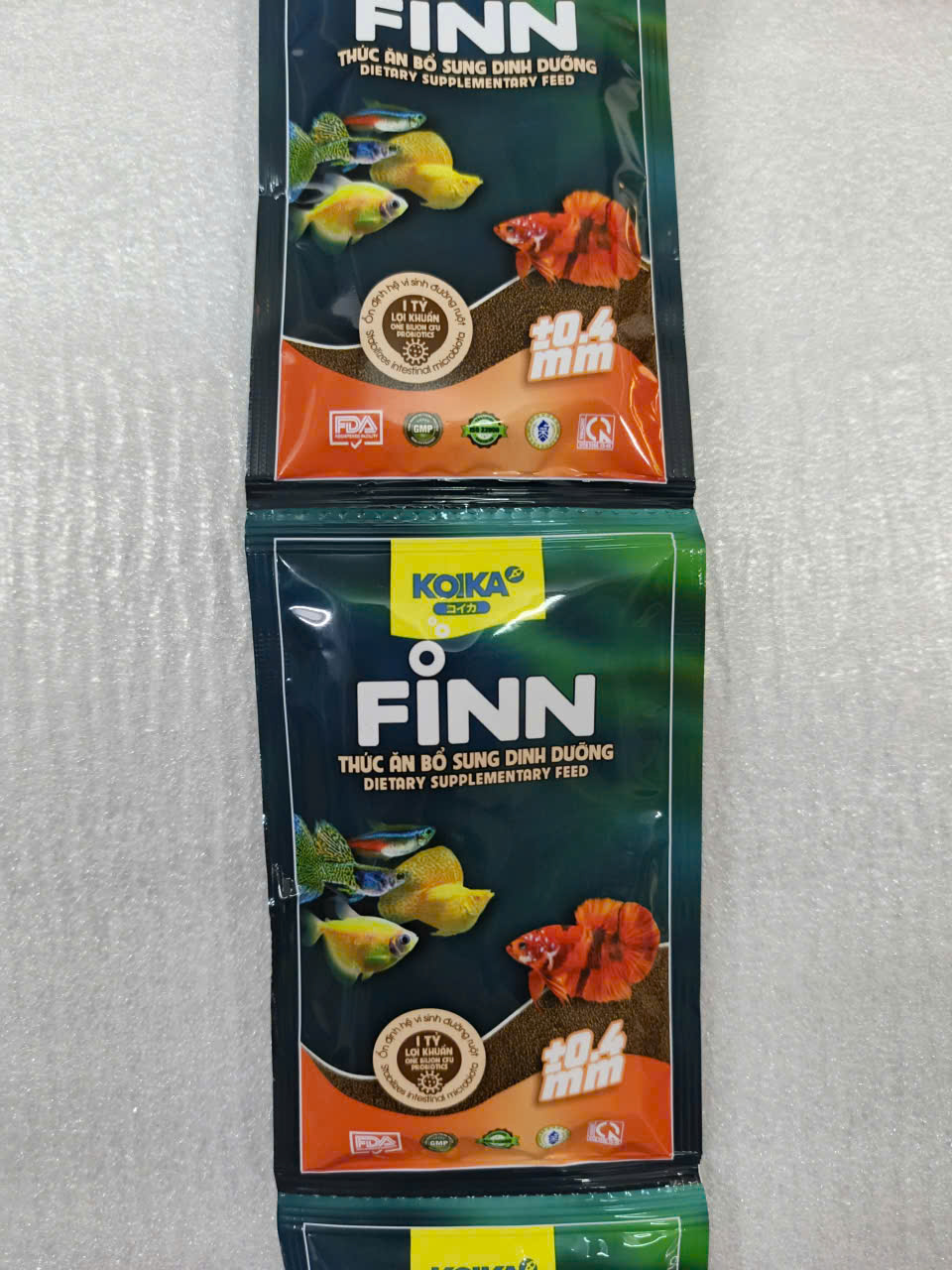 Cám Finn - Thức Ăn Dinh Dưỡng Sinh Học Dành Cho Cá Cảnh