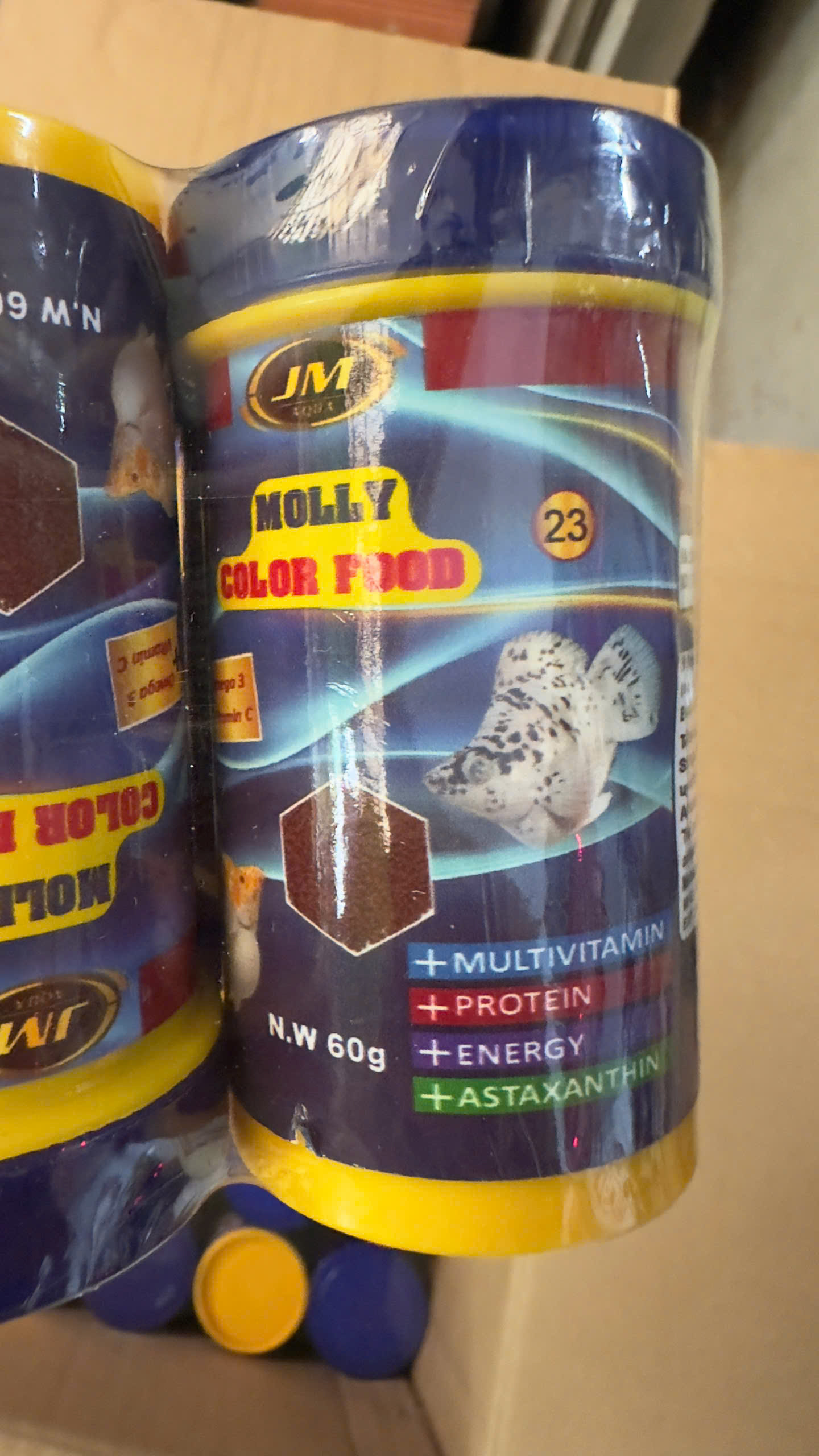 Cám JM MOLLY Color Food chuyên dụng cho cá Molly - Tăng màu tăng size siêu nhanh