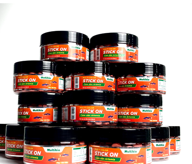 Cám Multibio - Thức ăn lên màu dành cho cá nhỏ Neon, bảy màu