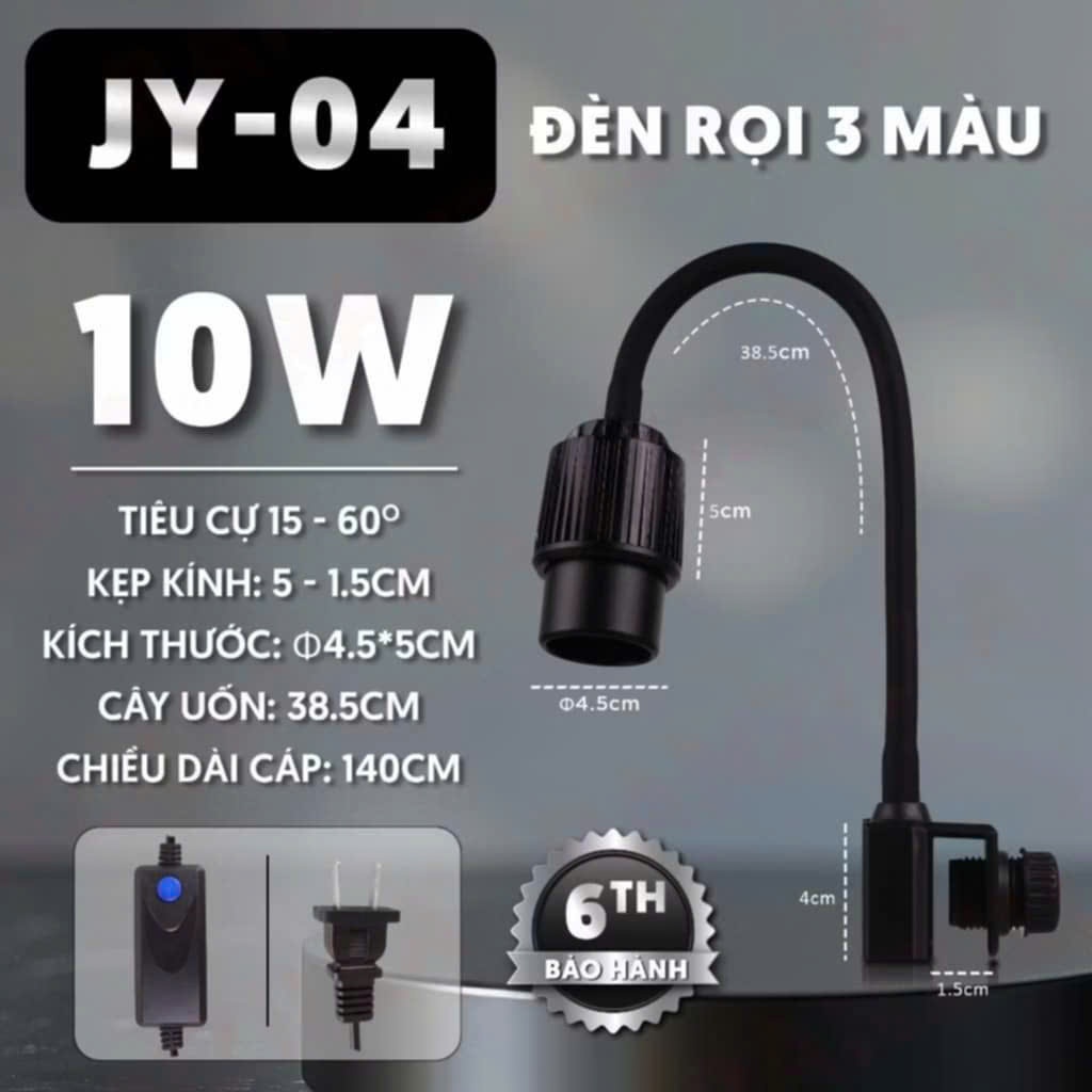 Đèn Jingye JY 04 - Tiết Kiệm Điện - Siêu Sáng Phù Hợp Cho Hồ Cá, chiếu điểm sản phẩm, cây cảnh, shop thời trang, studio…