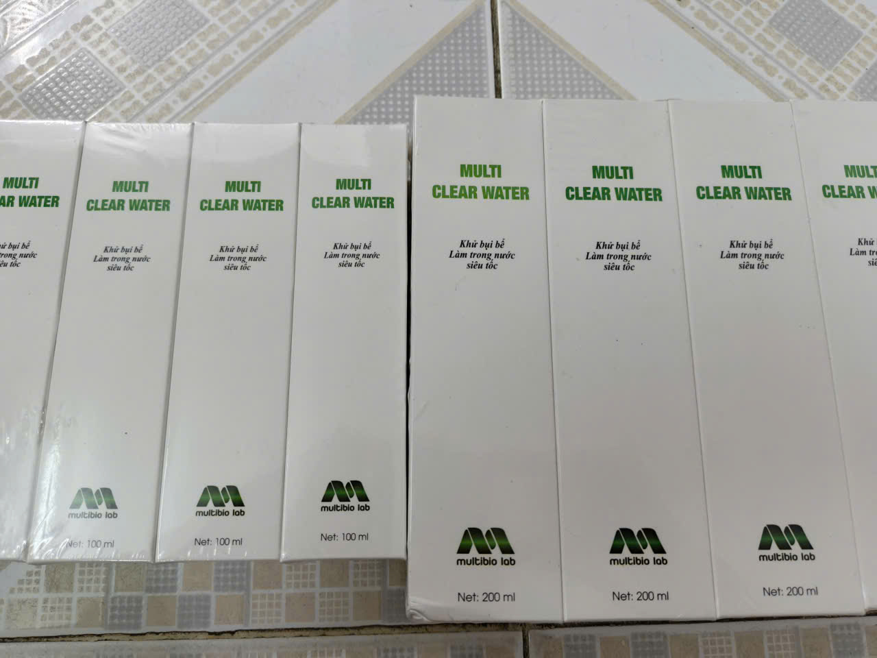 🐠 MULTI CLEAR WATER MULTIBIO – LÀM TRONG NƯỚC NHANH CHÓNG