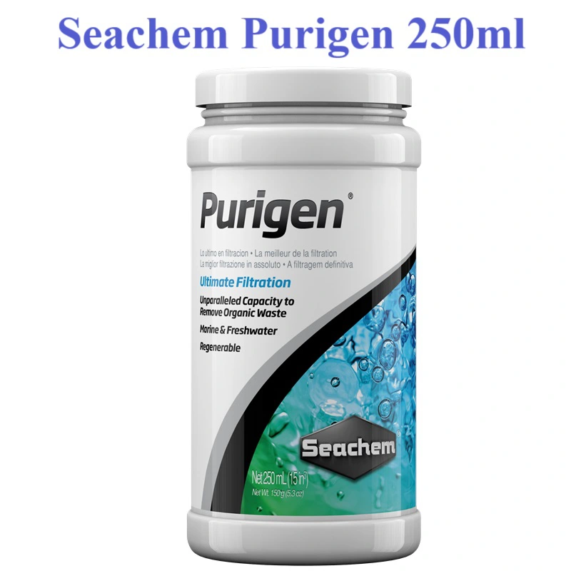 Seachem Purigen 100ml - 250ml - 500ml - 1L - 2L -Làm Sạch Nước Vượt Trội, Tái Sử Dụng Nhiều Lần