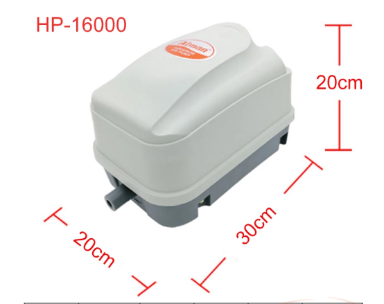 Máy sục khí công suất lớn, siêu êm, độ bền cao máy Atman HP – 4000 / 8000 / 12000 / 16000