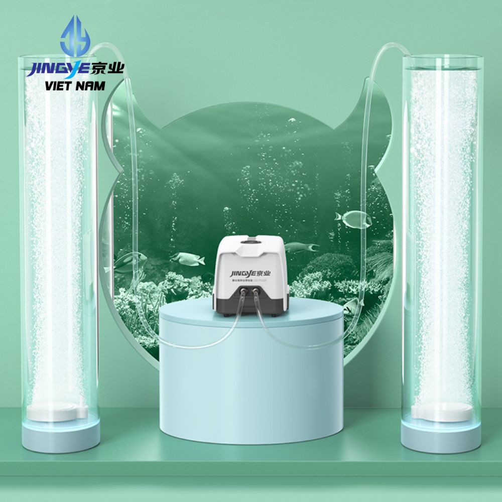 JingYe máy sủi oxi hồ cá AC/DC (YE-AC003 – YE-AC009)