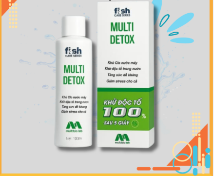 MULTI DETOX – GIẢI ĐỘC NƯỚC, ỔN ĐỊNH MÔI TRƯỜNG HỒ CÁ