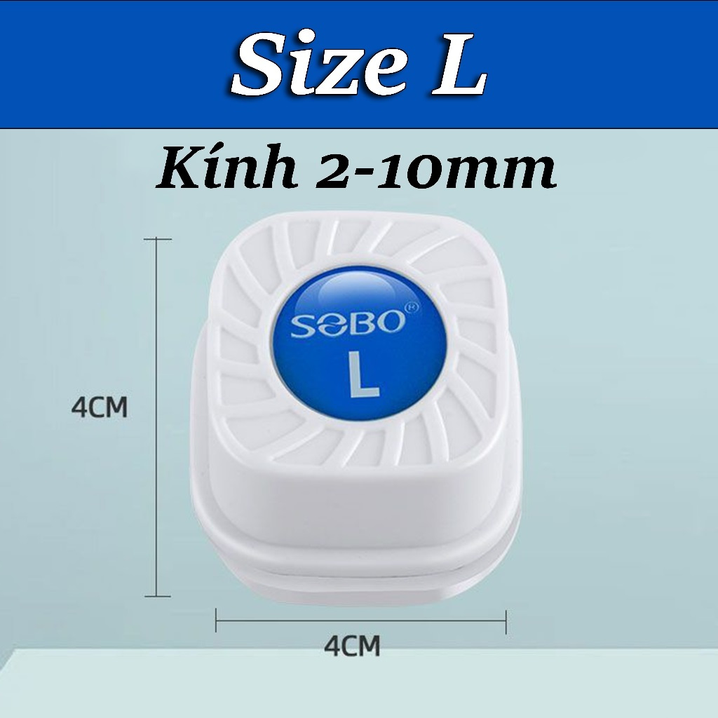 Chà Hồ Nam Châm Mini Sobo Cho Hồ Cá ( Size S - M - L )