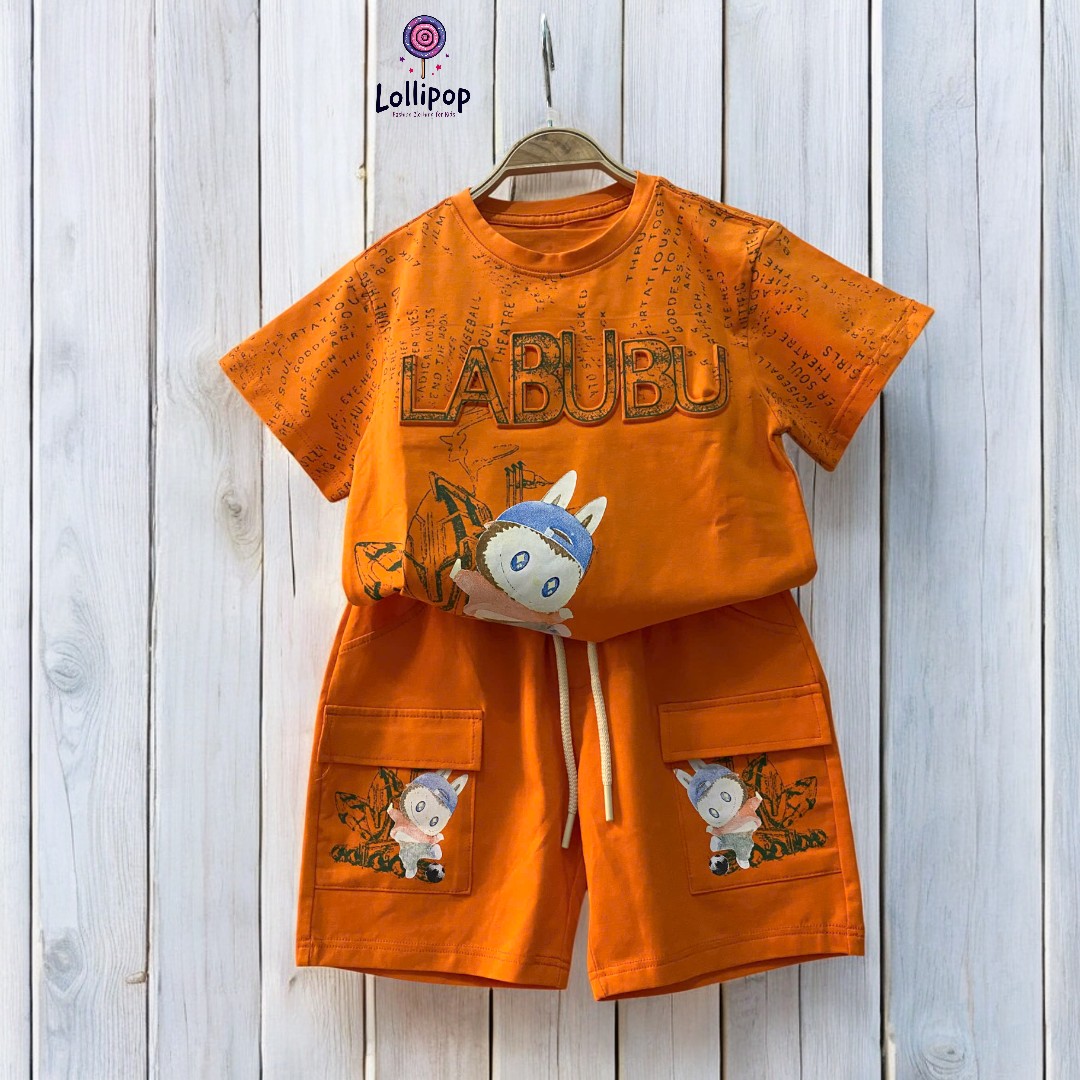13kg -15 kg Bộ thun bé trai cotton 4 chiều