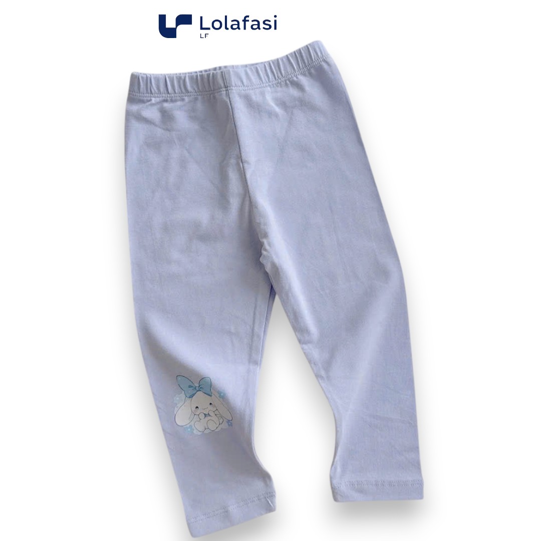 Quần legging Kuromi, My Melody, Cinnamoroll dễ thương cho bé gái 8kg - 27kg