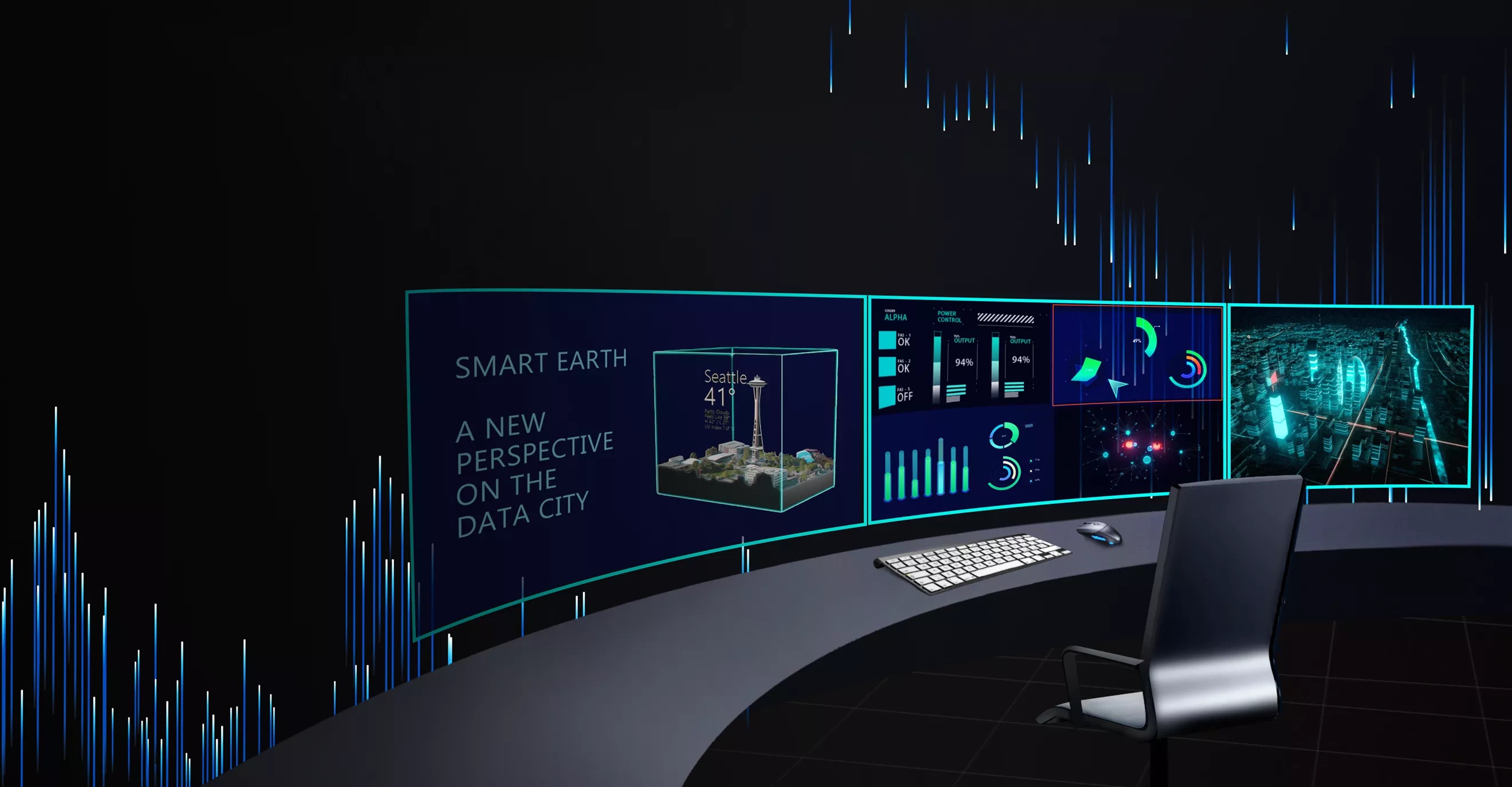 MÀN HÌNH LED TRUNG TÂM GIÁM SÁT