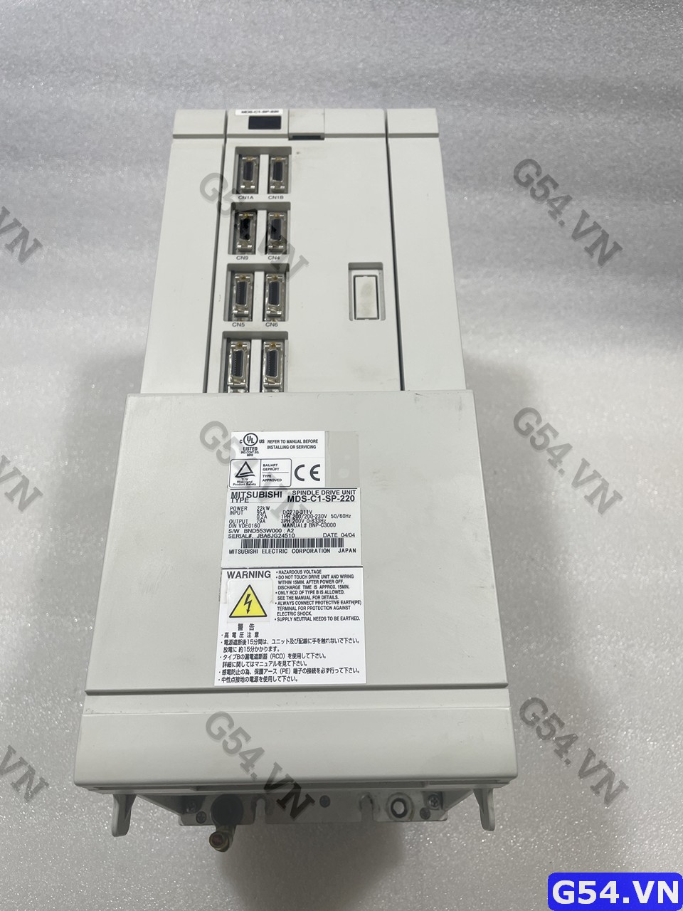 MDS-C1-SP-220 MITSUBISHI SPINDLE DRIVER UNIT 22KW