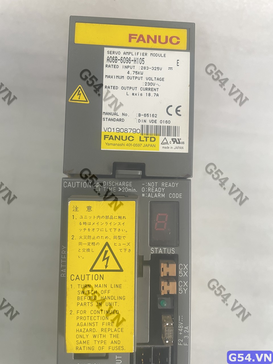 A06B-6096-H105 SERVO AMPLIFER MODULE