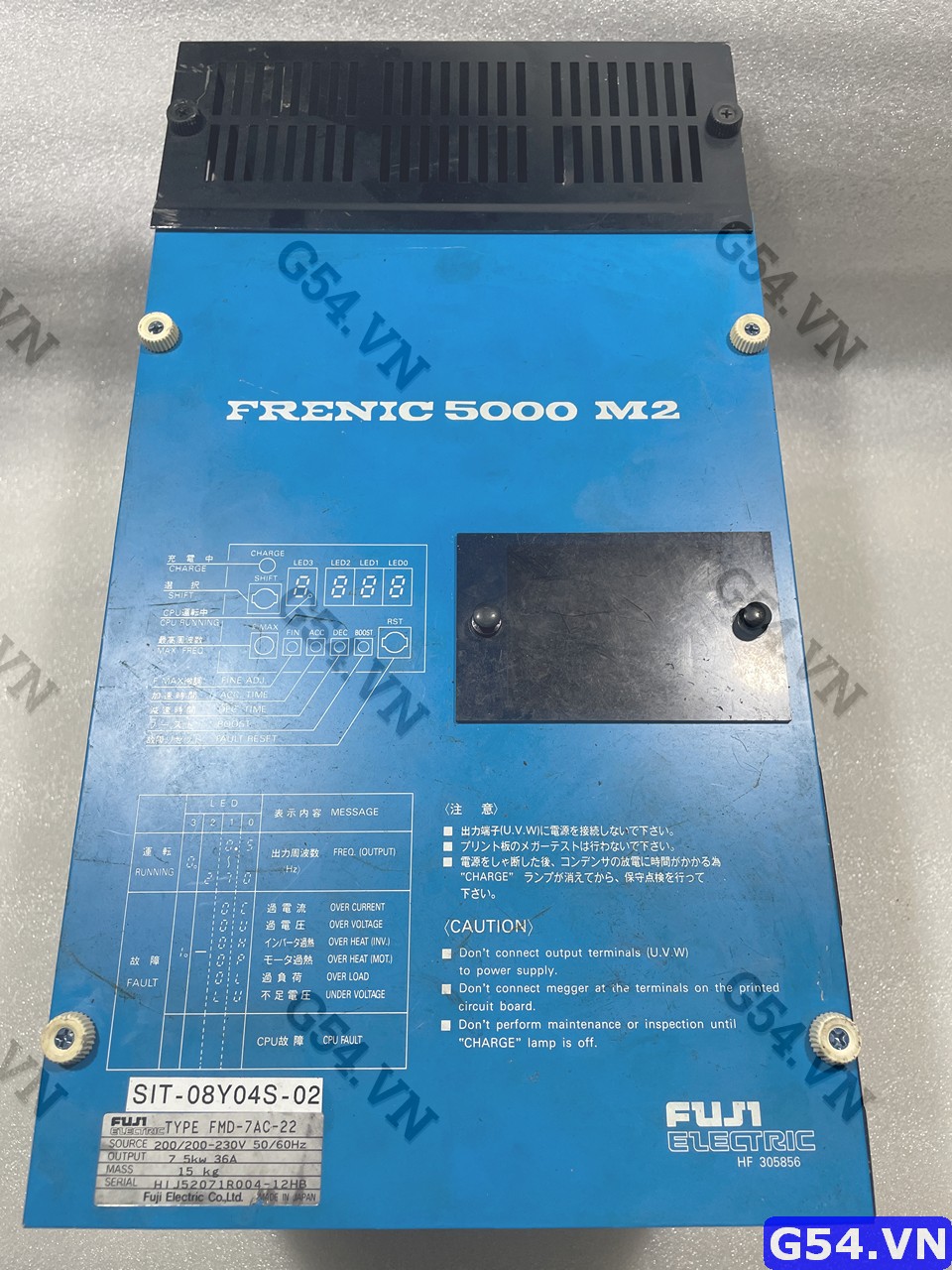 spindle FRENIC 5000 M2 (FMD-7AC-22) 7.5KW