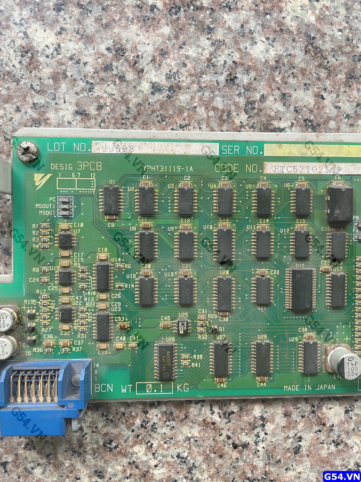 BO ĐỊNH VỊ TRỤC CHÍNH CHO 626VM3 YPHT31119-1A