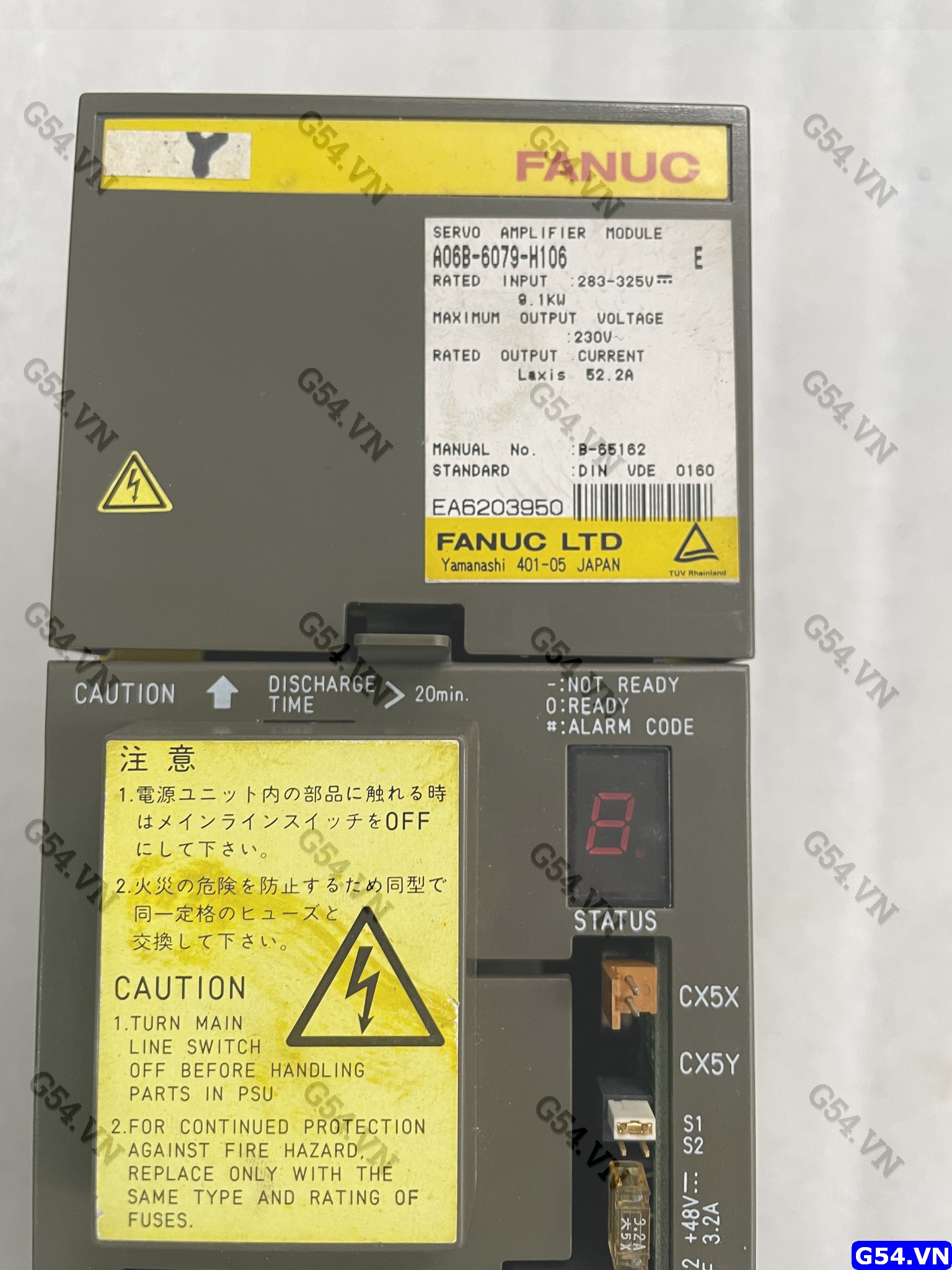 A06B-6079-H106 - FANUC SERVO  AMPLIFIER MODULE