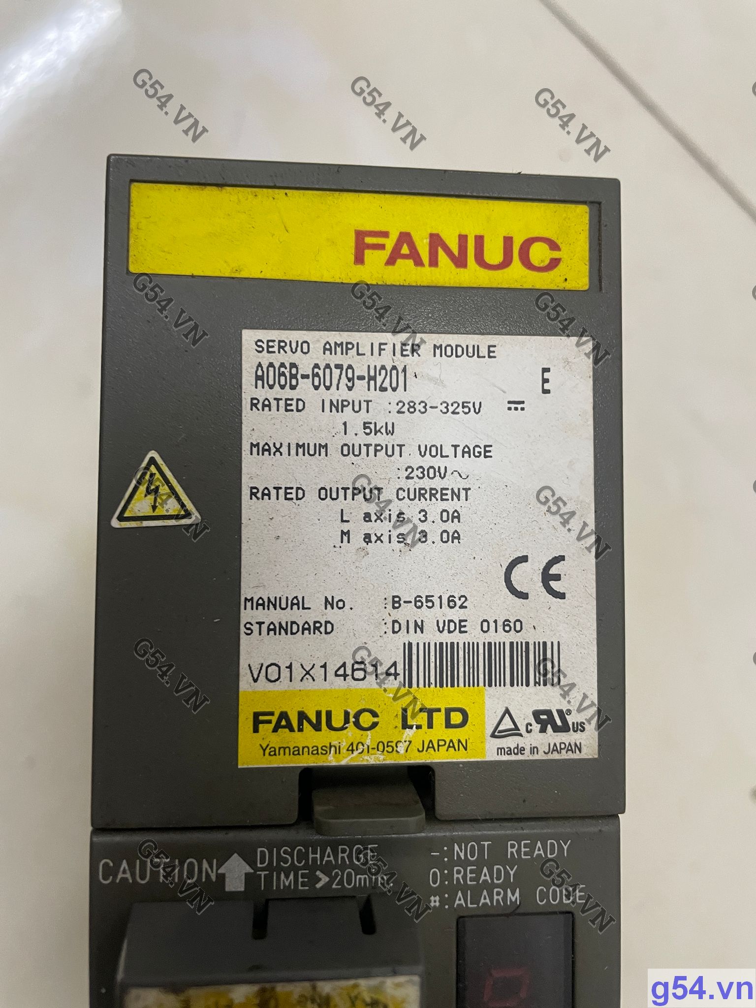 A06B-6079-H201 - FANUC SERVO AMPLIFIER MODULE - HÀNG CŨ