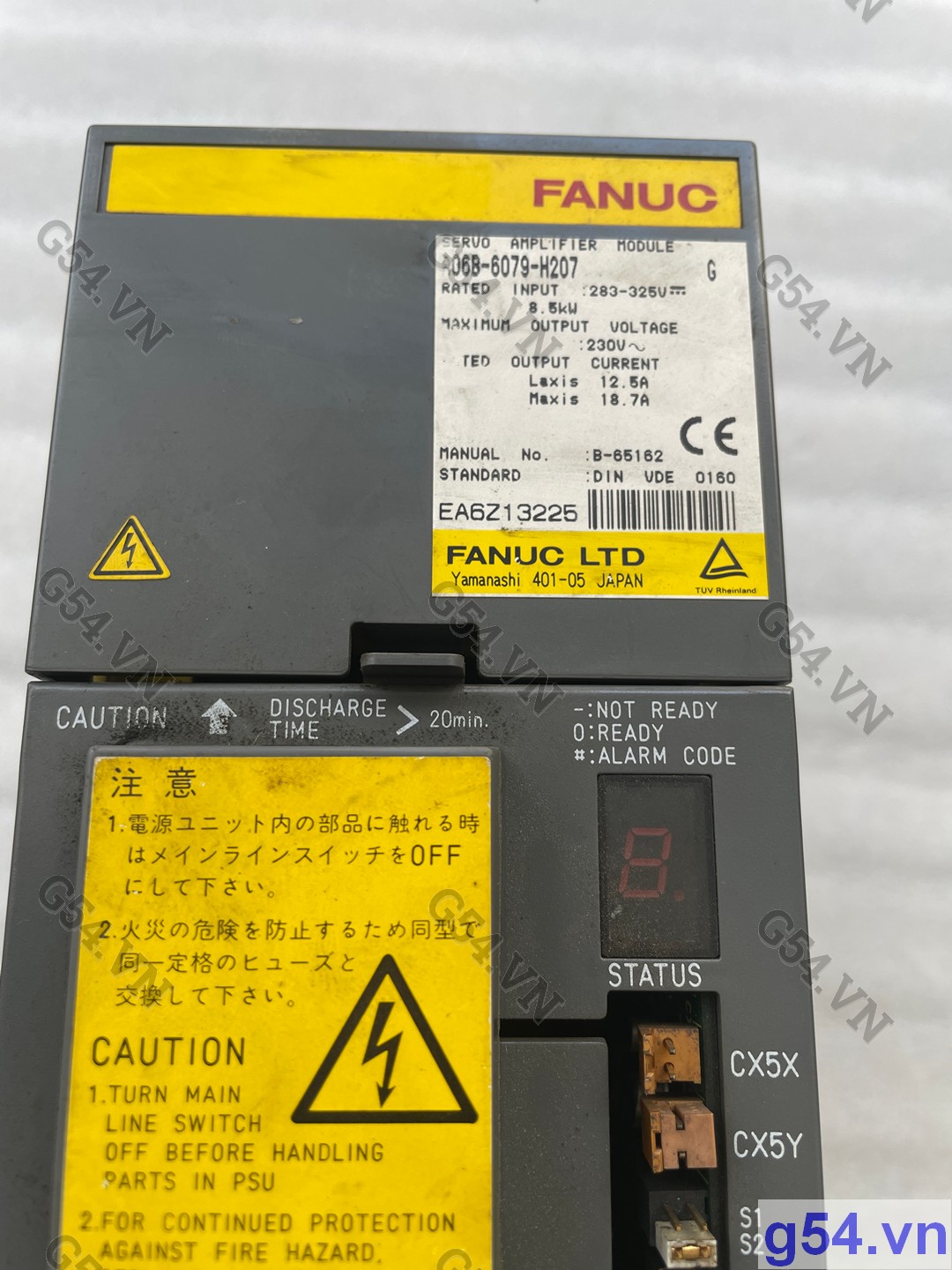 A06B-6079-H207 - Fanuc Servo Amplifier Module - Used