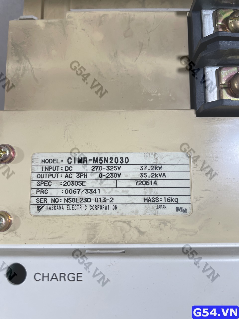 INVERTER VS-626M5 30KW 200V (CIMR-M5N2030)