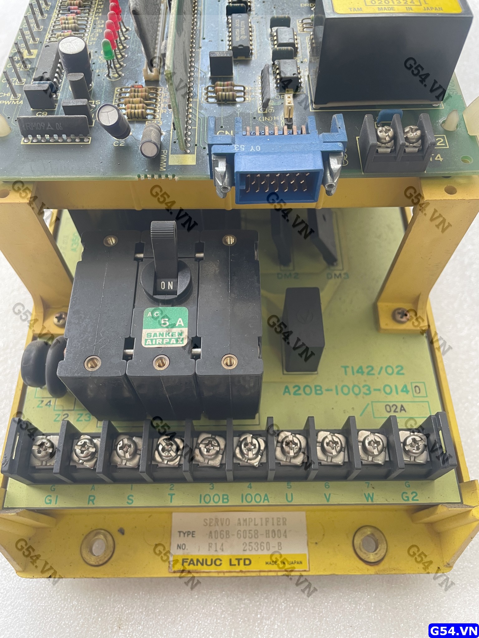 Fanuc Servo Amplifier A06B-6058-H004