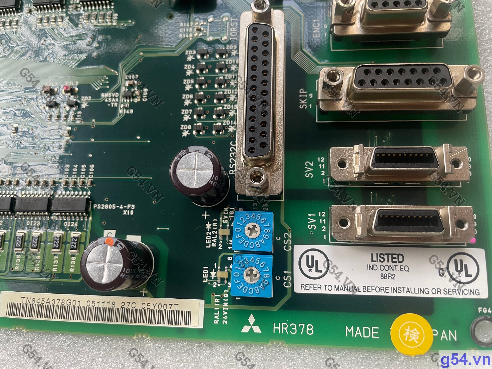 FCU6-HR378 I-O board cho hệ thống CNC Mitsubishi - Used