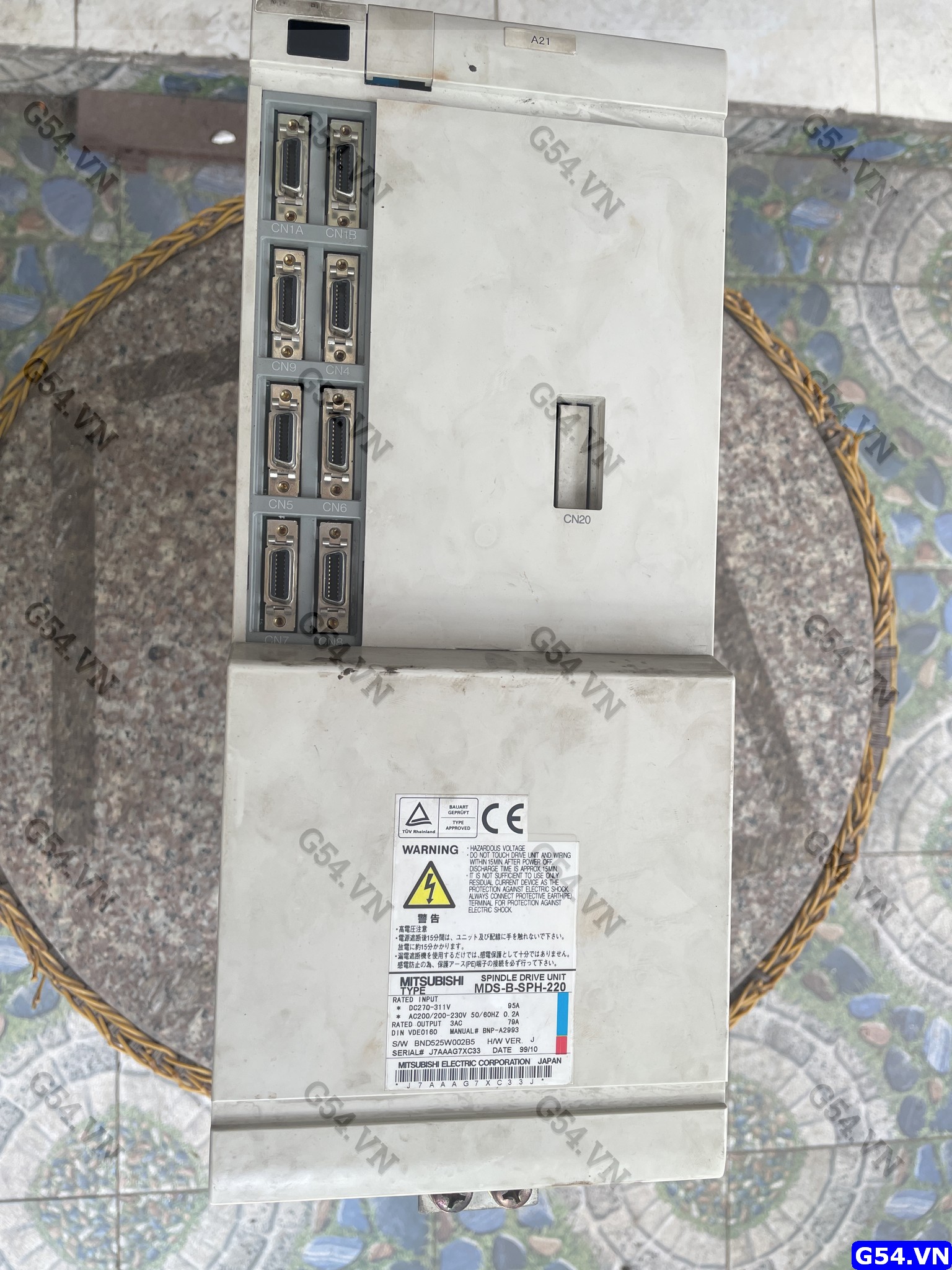 Mitsubishi spindle drive MDS-B-SPH-220