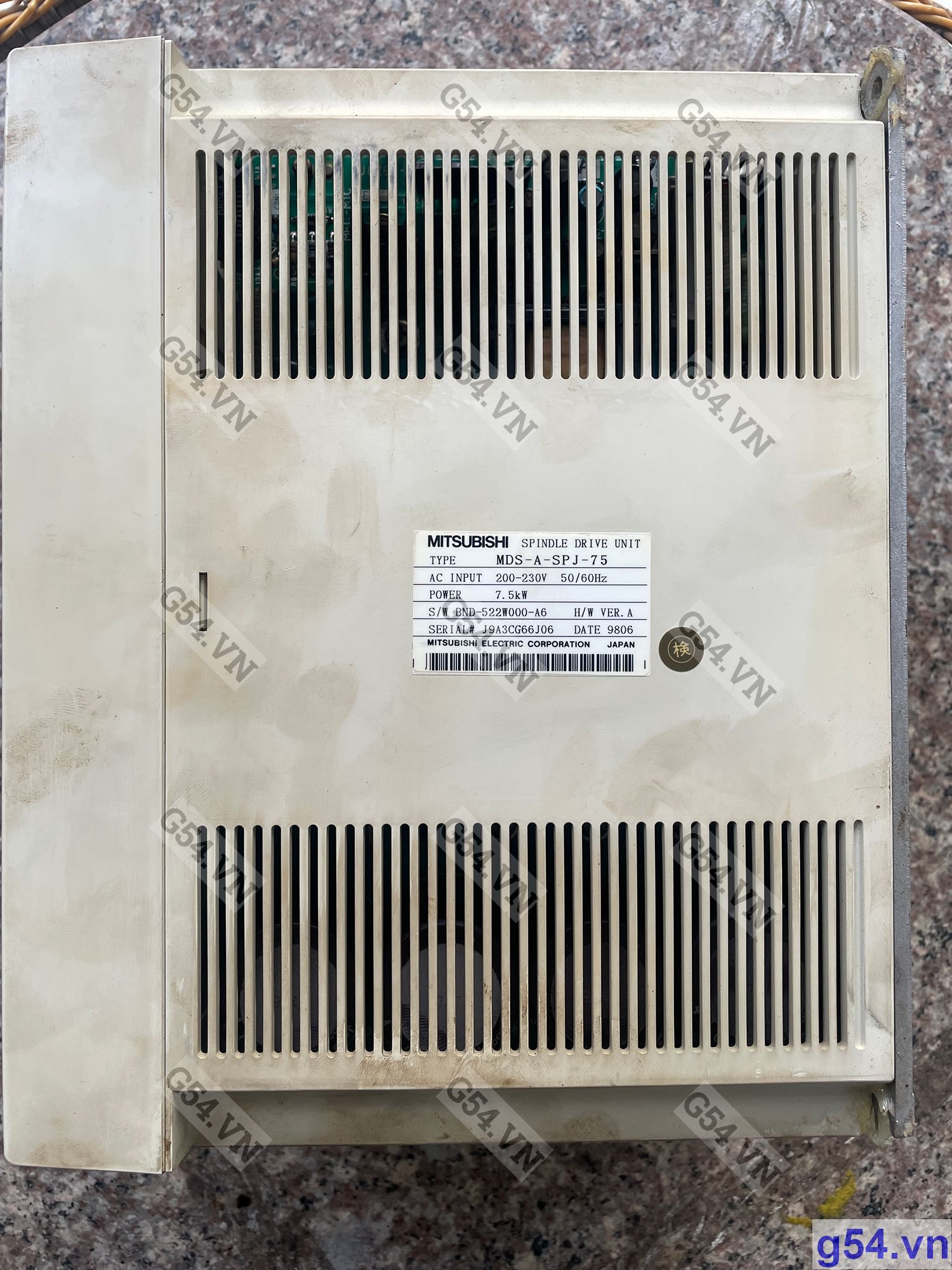 MDS-A-SPJ-75 Mitsubishi spindle drive cho cnc MDS-A Series (Used)