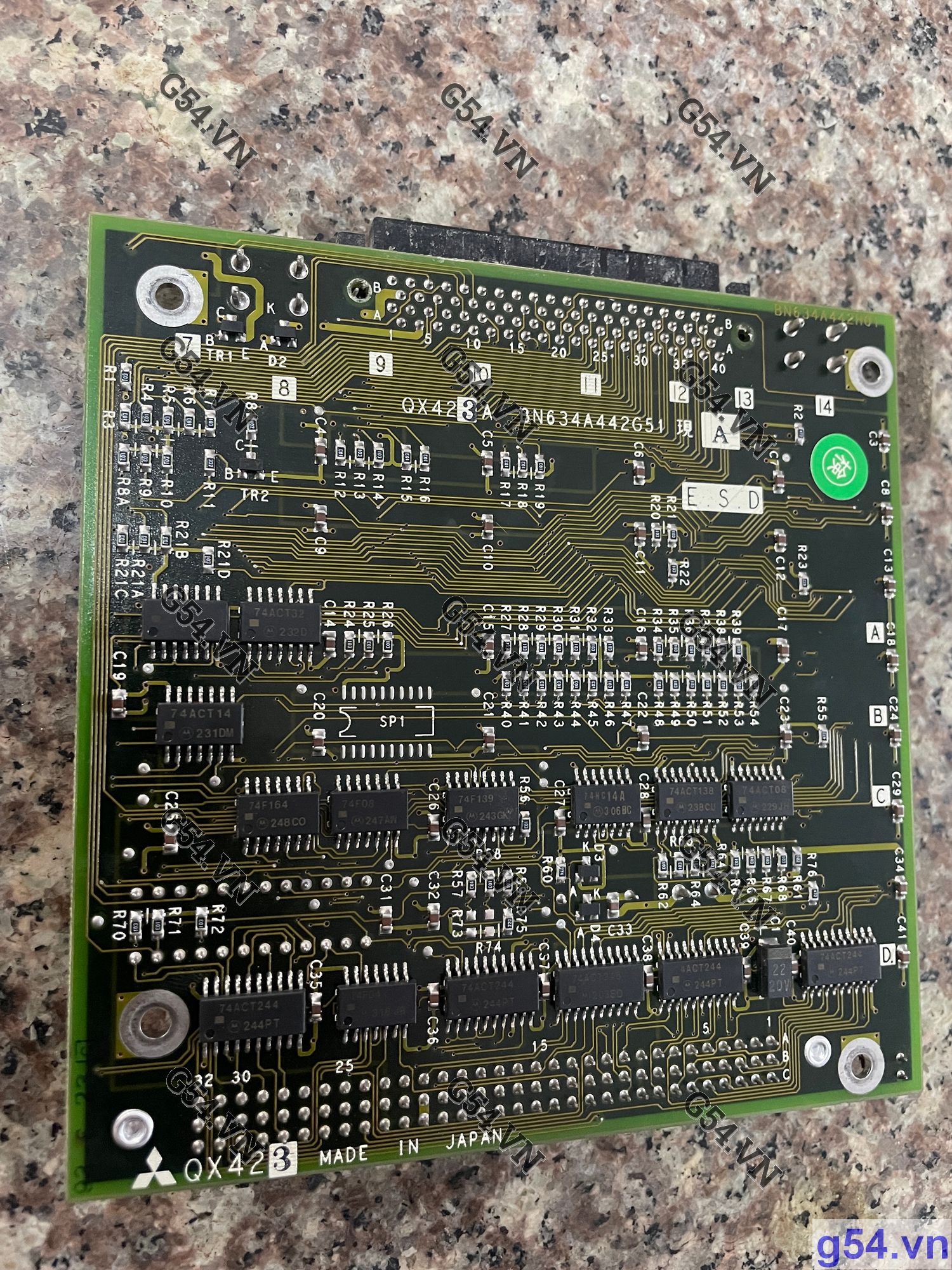 QX423 bo mạch nhớ (Memory Board) cho CNC Mitsubishi M500 Series (Used)