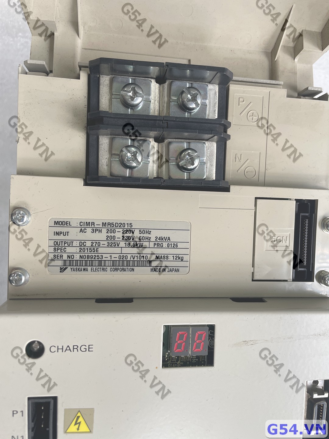 VS-656 MR5 ( CIMR-MR5D2015 ) YASKAWA CONVERTER 200V CLASS 3PH 15KW